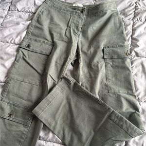 H&M Green Cargo Pants for Women